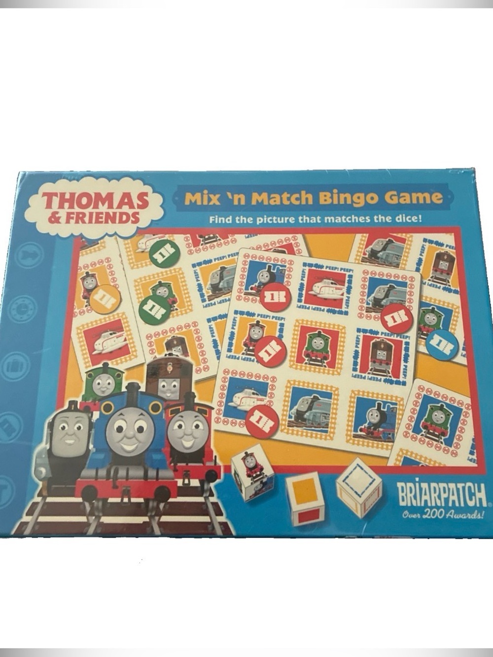 Briarpatch Thomas & Friends Mix N Match Bingo Game NEW FACTORY SEALED